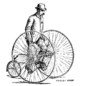 Denna tricykel från 1884 var det första fordon som såldes under namnet Rover